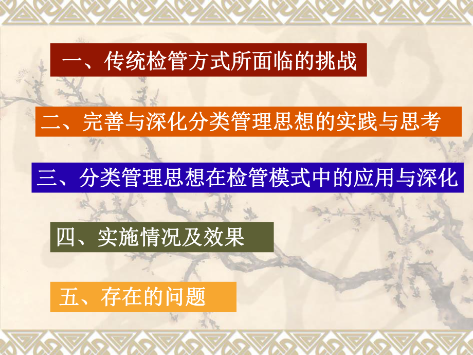 完善与深化分类管理思想推进检管模式改革的实践与思考课件.ppt_第2页