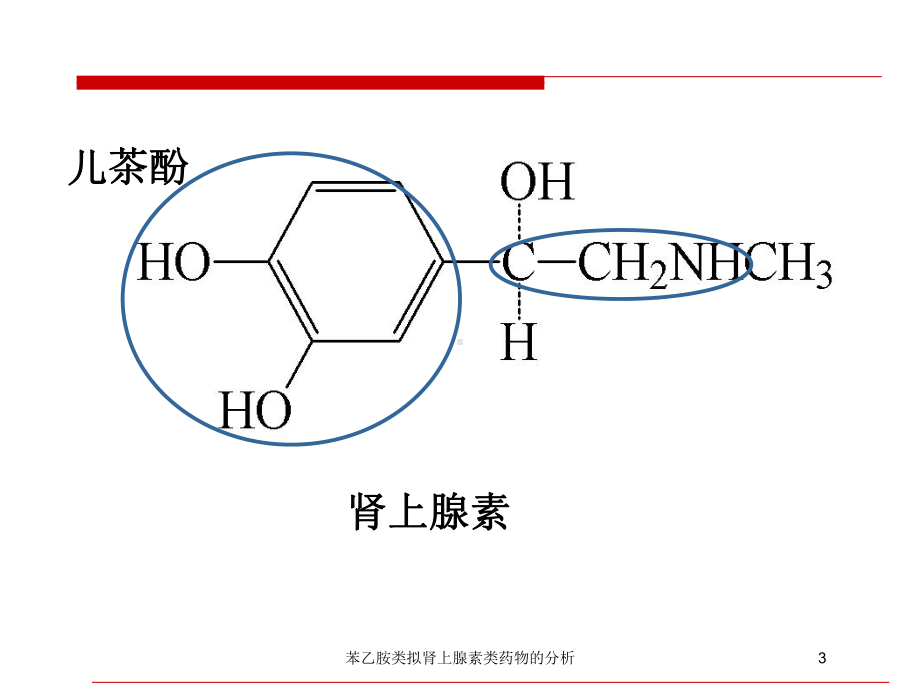 苯乙胺类拟肾上腺素类药物的分析培训课件.ppt_第3页