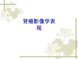 肾癌影像学表现培训课件-2.ppt