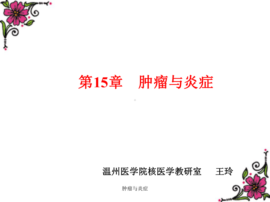 肿瘤与炎症课件.ppt_第1页