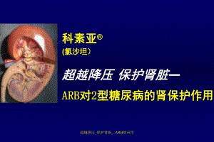 超越降压-保护肾脏—ARB的应用课件.ppt