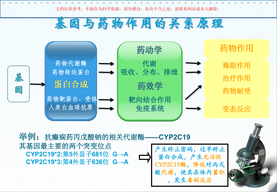 药物基因组学和个体化药物治疗方案培训课件.ppt_第3页