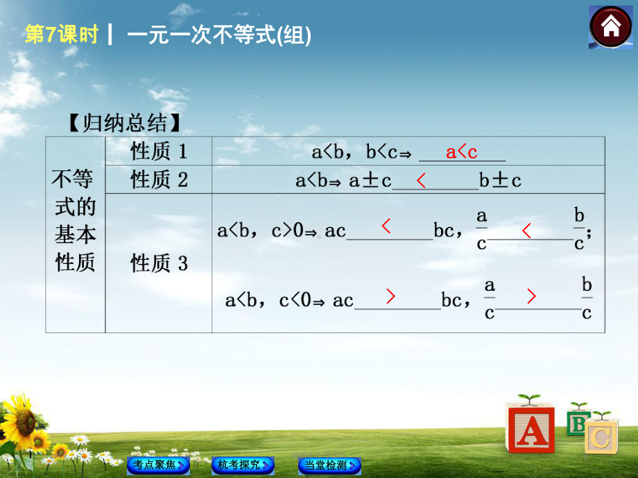 中考数学一轮复习训练：第7课时《一元一次不等式组》-(浙教版)课件.ppt_第3页