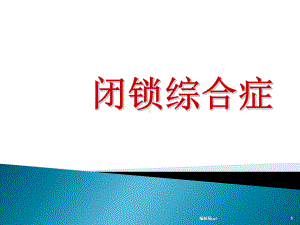 闭锁综合征医学课件.ppt