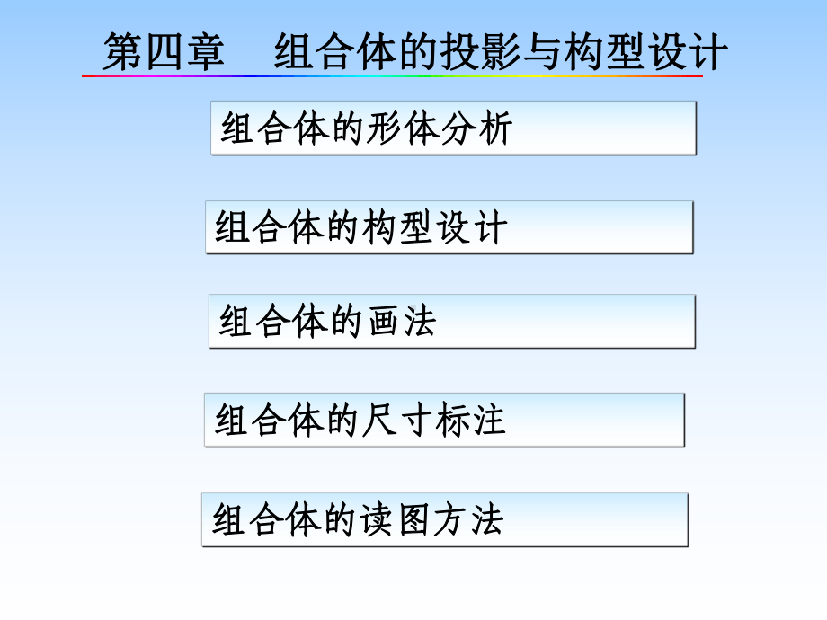 建筑工程制图课件-第四章-组合体投影.ppt_第3页