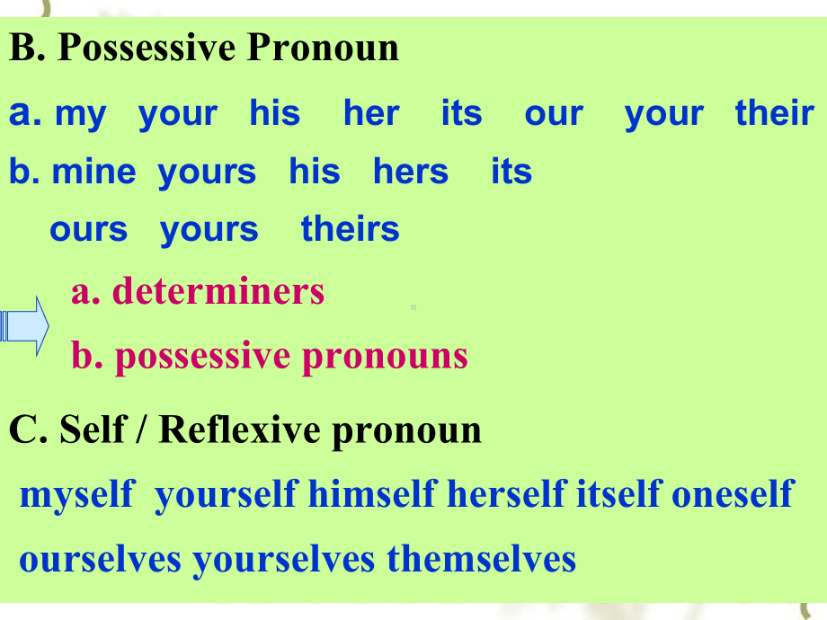 新编英语语法教程Pronouns课件.ppt_第2页