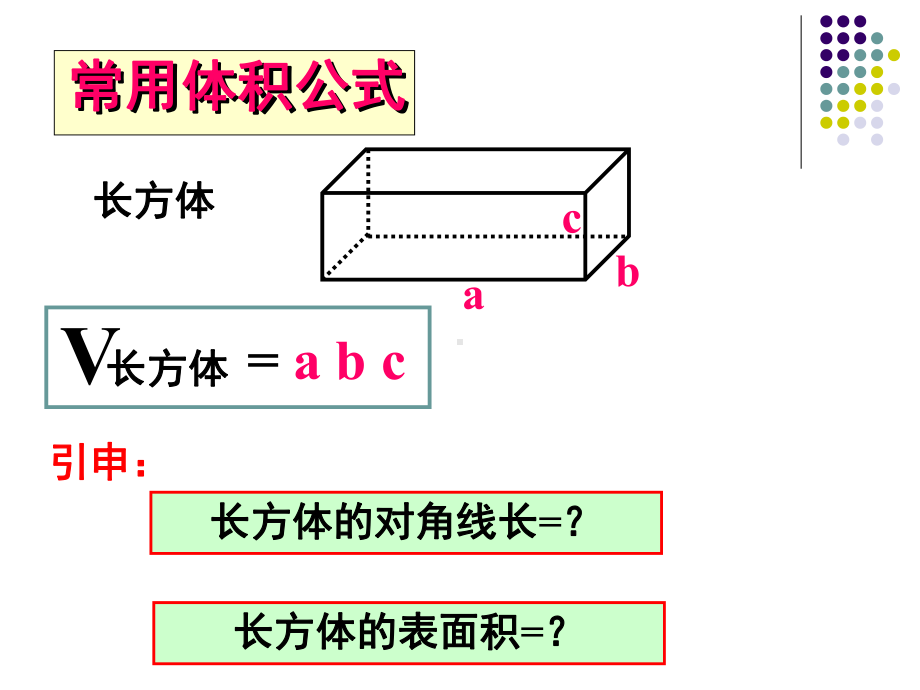 立体几何的面积和体积问题课件.ppt_第2页