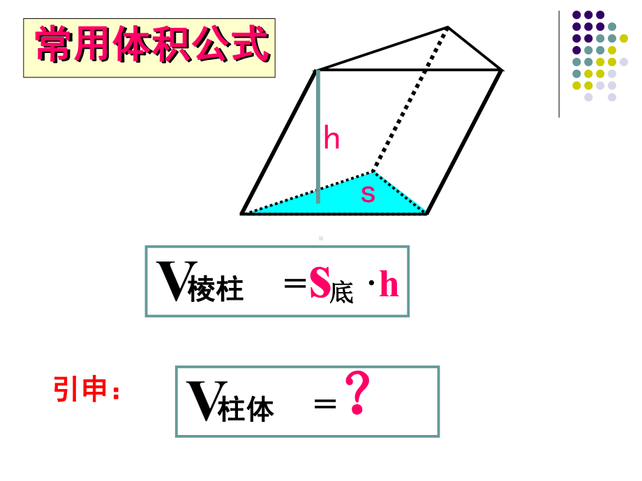 立体几何的面积和体积问题课件.ppt_第3页