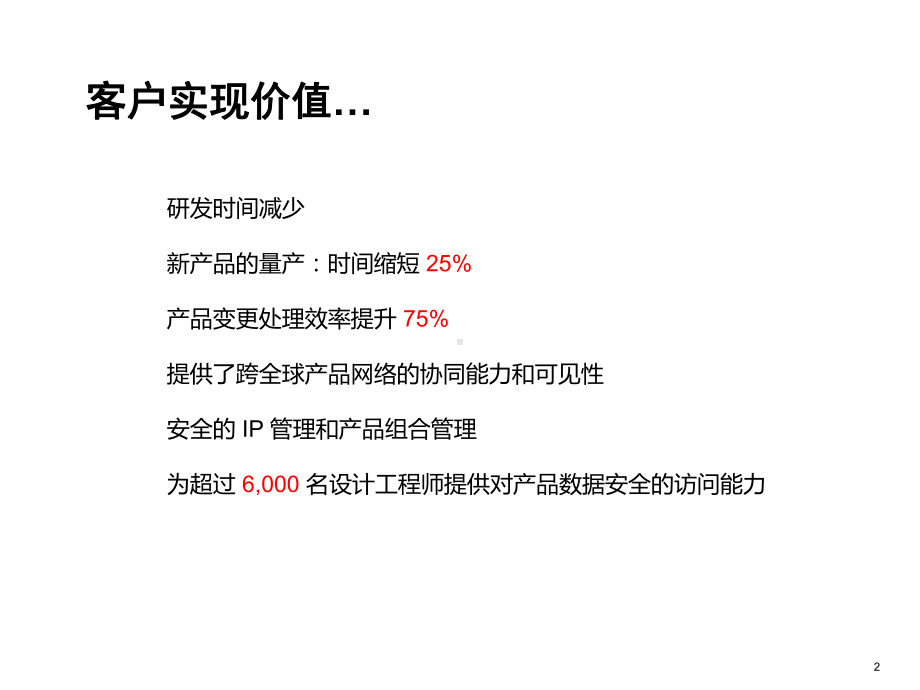 产品生命周期管理的价值体现课件.ppt_第2页