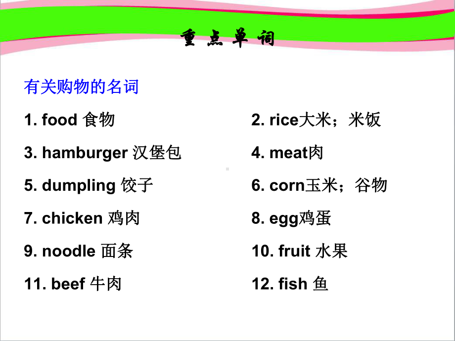 中考英语话题读写训练(11)饮食卫生与降课件(含答案).ppt_第2页