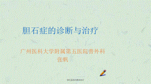 胆石症的诊断和治疗课件.ppt