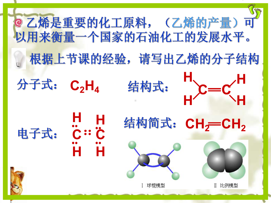 根据上节课的经验请写出乙烯的分子结构-课件.ppt_第2页