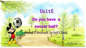 Unit5 SectionB 3a-Self Check（ppt课件）--2022秋人教新目标版七年级上册《英语》.pptx