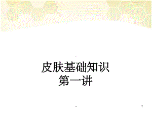 皮肤专业知识-课件.ppt