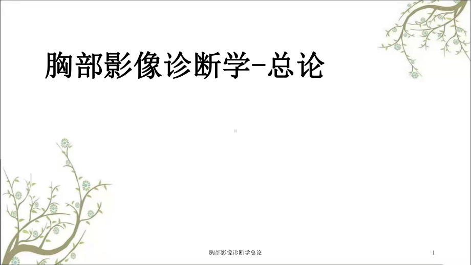 胸部影像诊断学总论课件.ppt_第1页