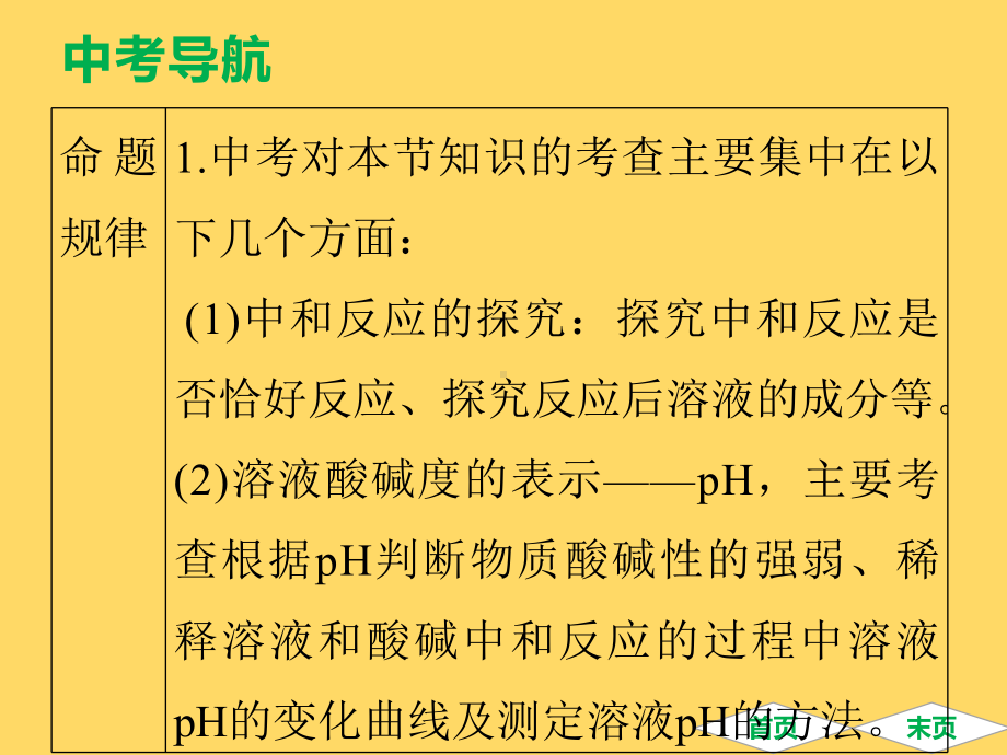 中考化学第一轮复习考点十一--酸碱中和和pH值(共50张)课件.pptx_第2页