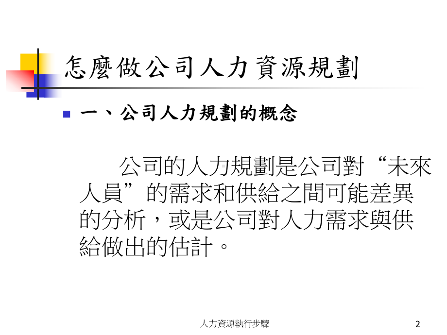 人力资源规划执行步骤课件.ppt_第2页