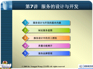 服务营销第7讲-服务的的设计与开发-课件.ppt