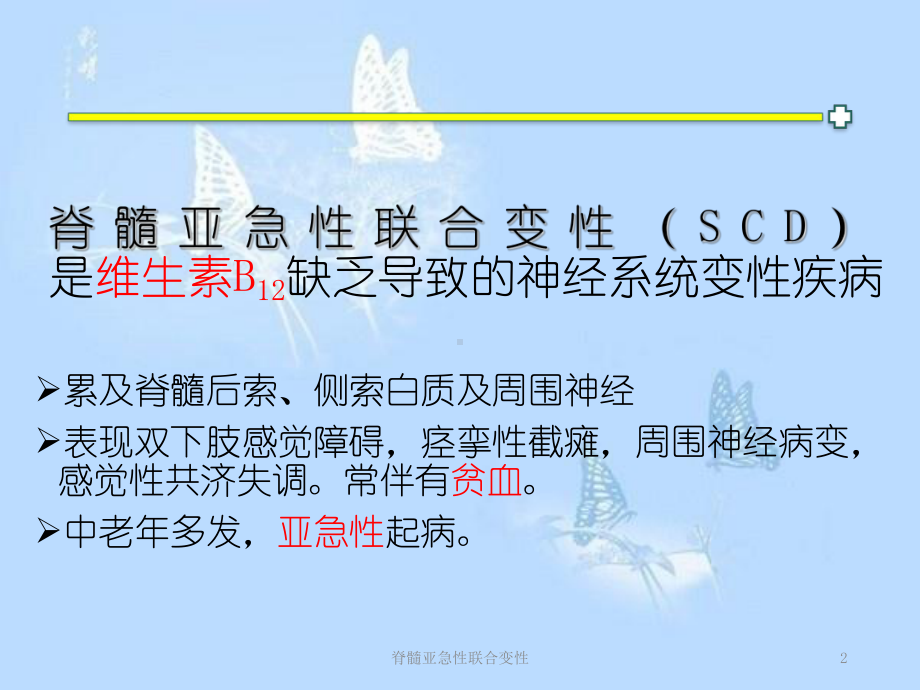 脊髓亚急性联合变性培训课件.ppt_第2页