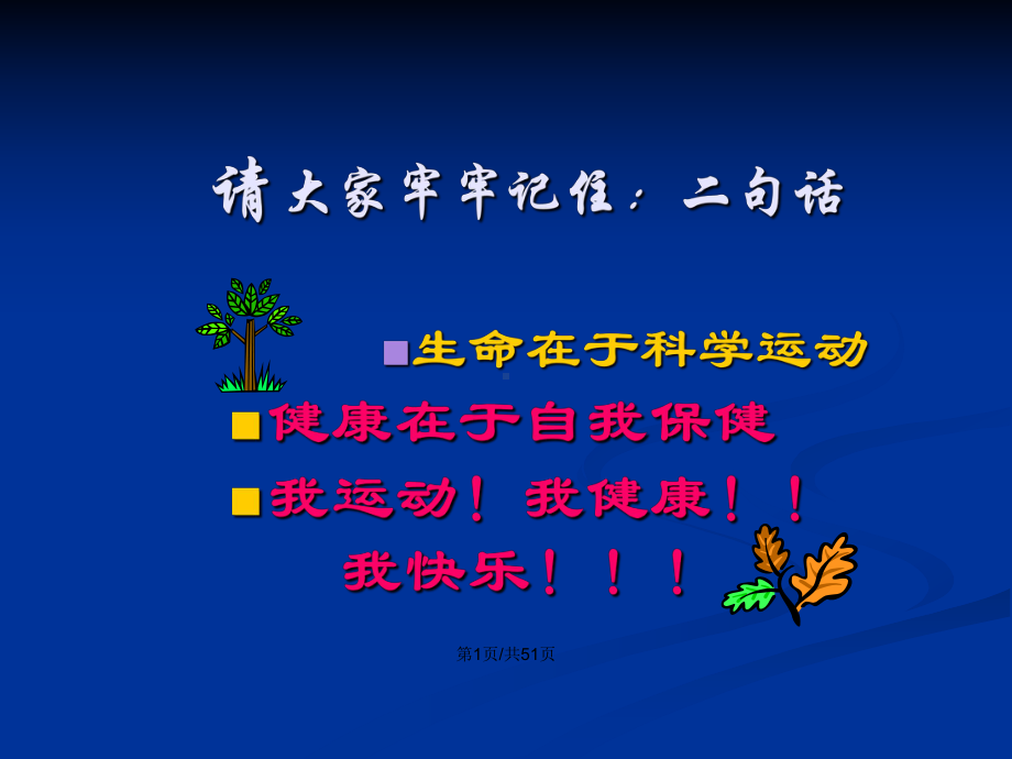 临床医学科学运动与保健方法学习教案课件.pptx_第2页