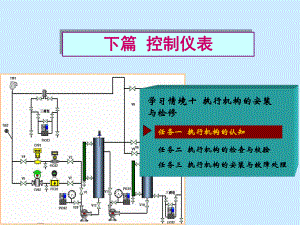 学习情境十-执行机构的安装与检修概要课件.ppt