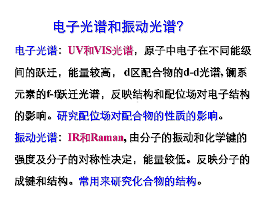 中级化学11年配合物的电子光谱课件.ppt_第2页