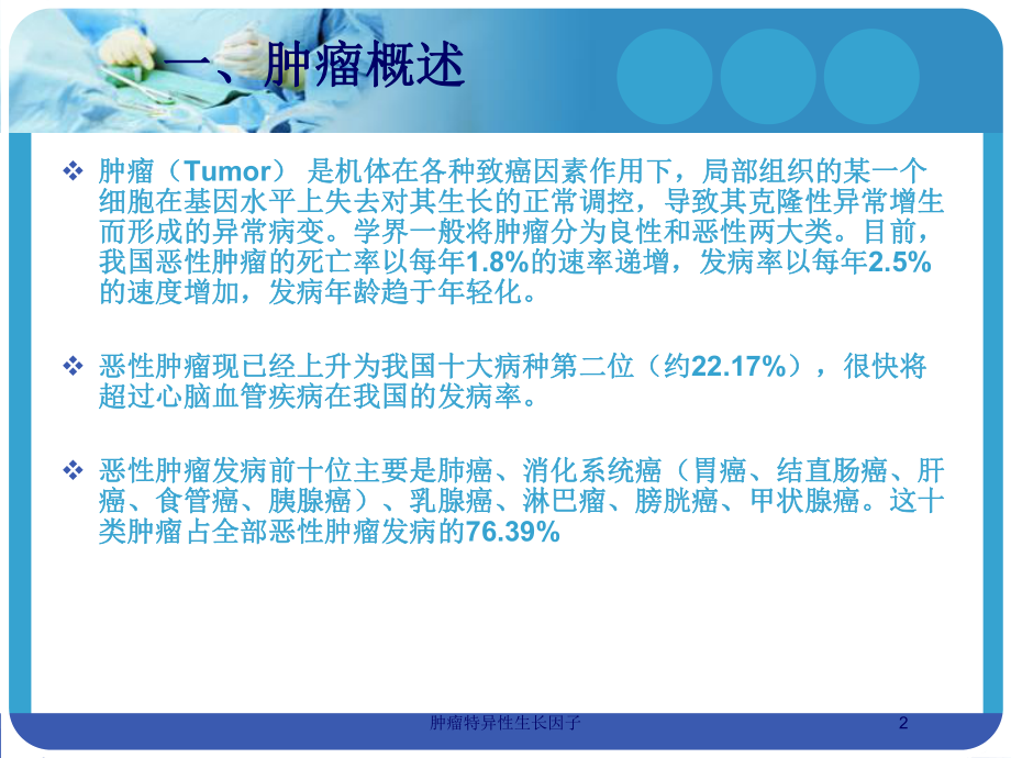 肿瘤特异性生长因子培训课件.ppt_第2页