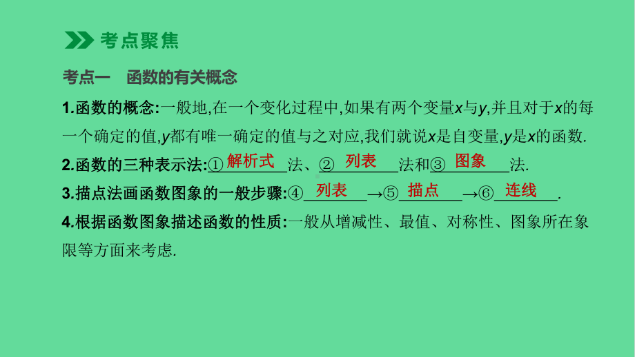 中考数学复习第三单元函数及其图象函数及其图象-课件.pptx_第2页