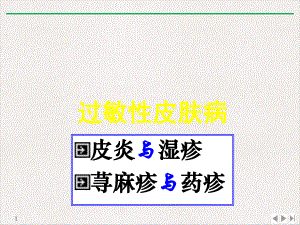 过敏性皮肤病(版)课件.pptx