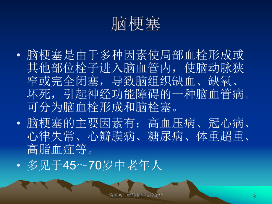 脑梗塞与经颅超生溶栓治疗课件.ppt_第2页