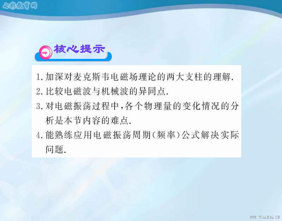 物理选修3-4人教新课标141电磁波的发现课件.ppt_第3页