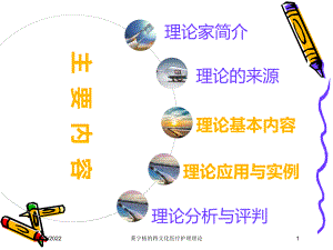 跨文化医疗护理理论培训课件.ppt