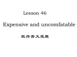 新概念英语第二册Lesson-46(共20张)课件.ppt--（课件中不含音视频）