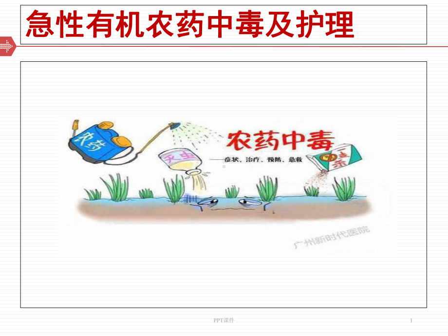 急性有机磷农药中毒病人护理-课件.ppt_第1页