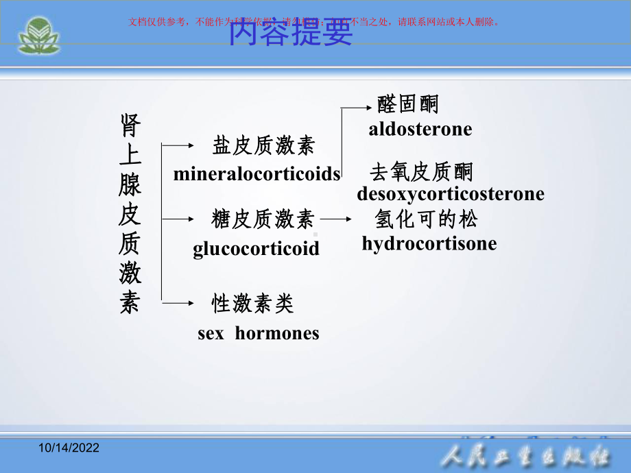 肾上腺皮质激素类药物-医学知识讲座培训课件.ppt_第1页