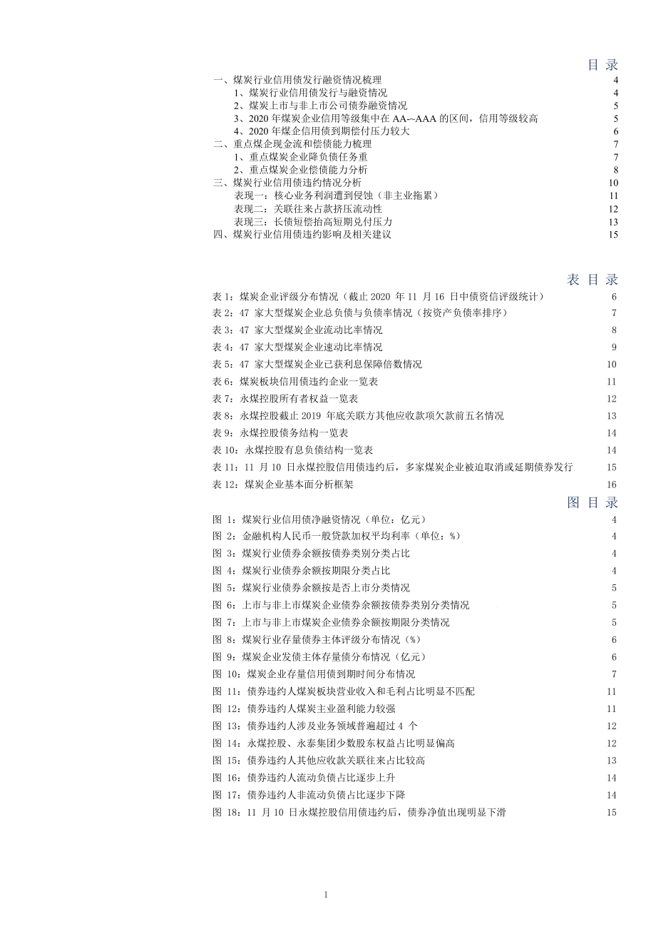 煤炭企业信用债违约分析及对行业的影响(2021年)课件.pptx_第1页