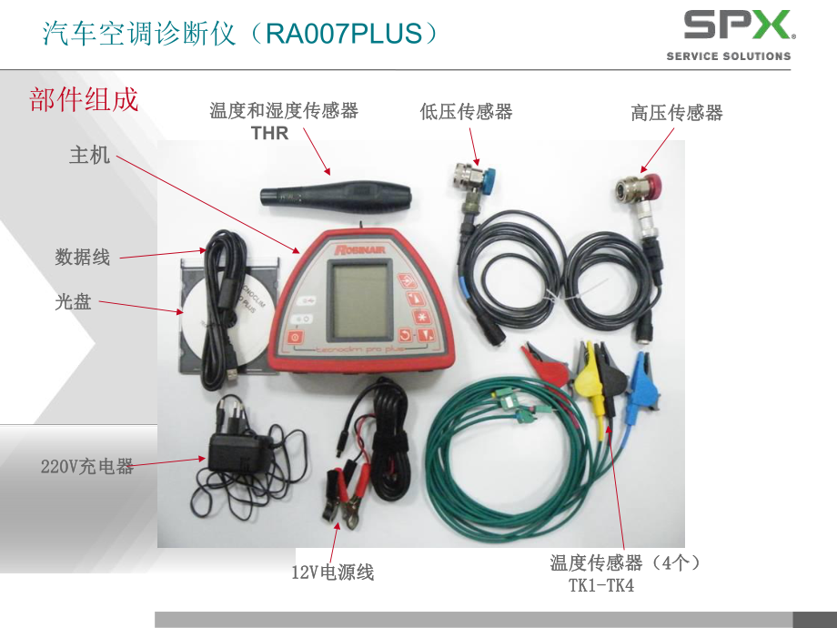 汽车空调诊断仪(RA007PLUS)的使用方法课件.ppt_第1页