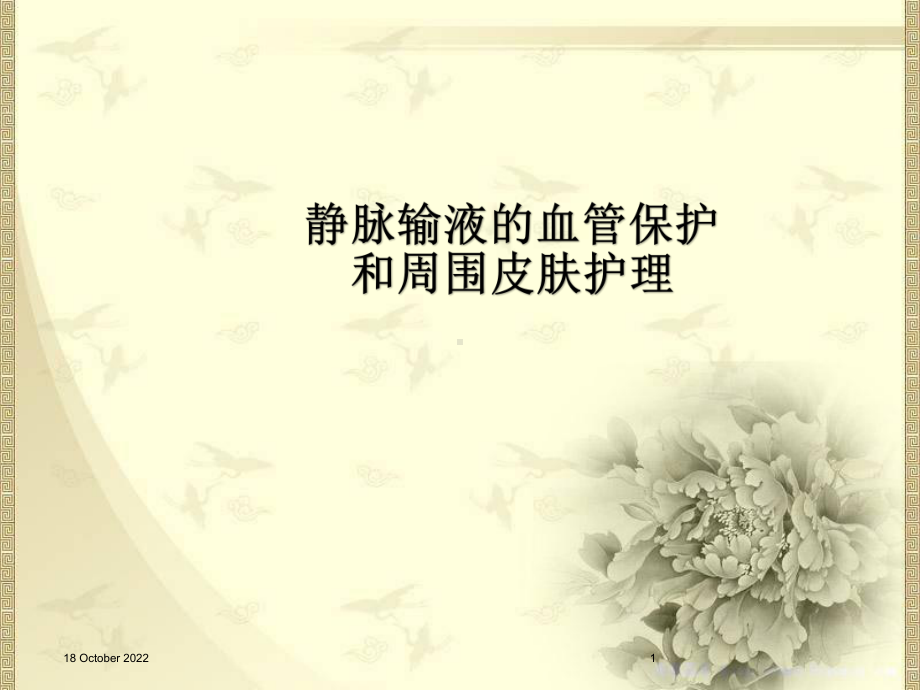 静脉输液的血管保护和周围皮肤护理学习课件.ppt_第1页