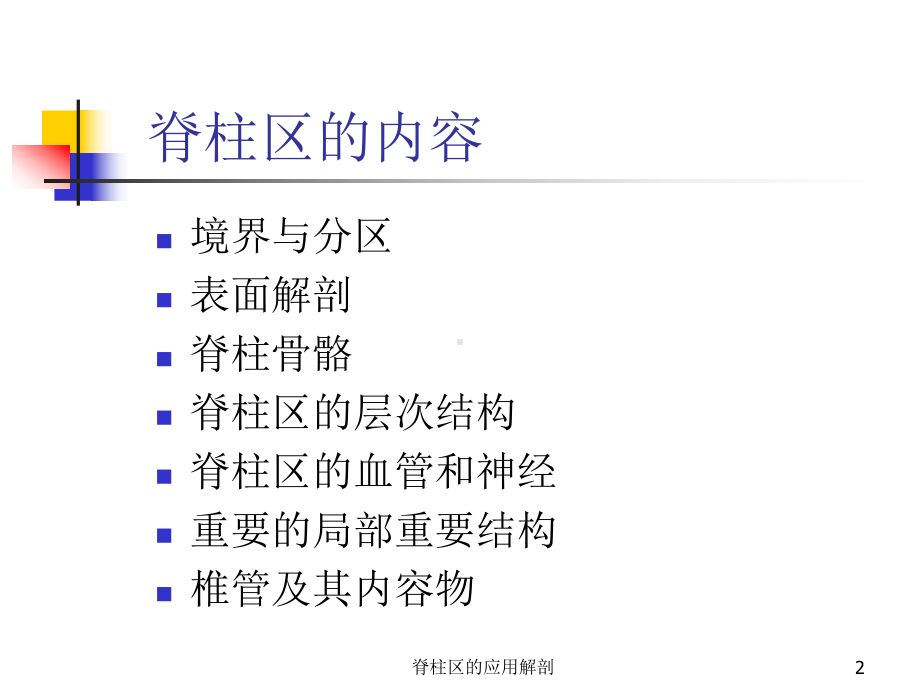 脊柱区的应用解剖培训课件.ppt_第2页