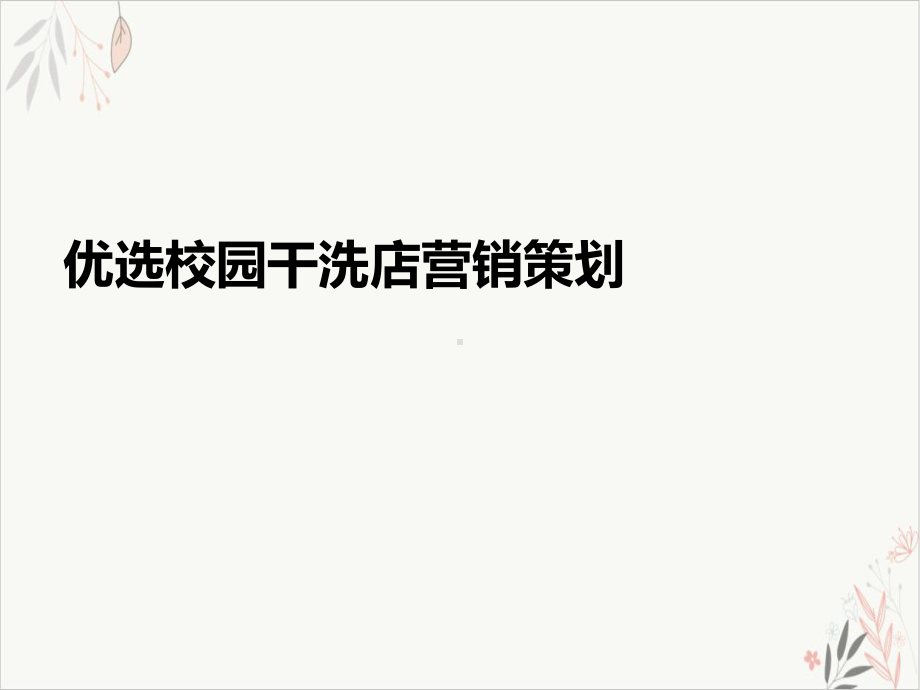 校园干洗店营销策划课件.ppt_第2页