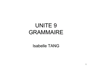 新大学法语二版1Unite9课件.ppt--（课件中不含音视频）