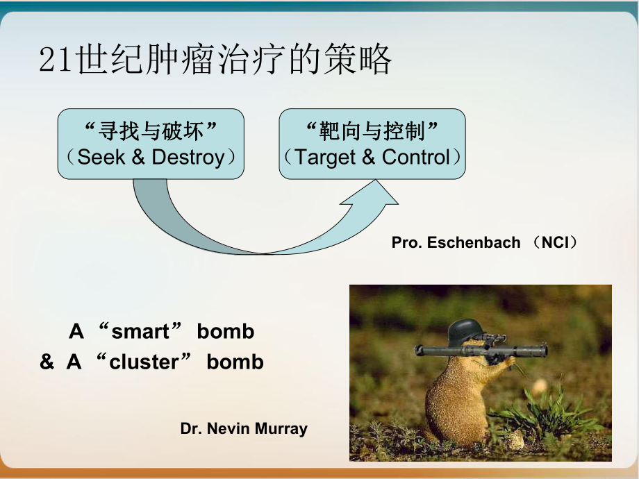 肿瘤靶向治疗的理论基础与临床现状课件.ppt_第3页