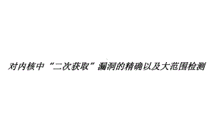 对内核中“二次获取”漏洞的精确以及大范围检测课件.pptx