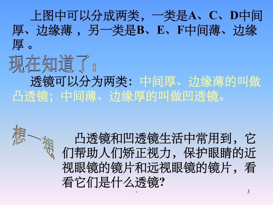 沪科版凸透镜成像第一课时课件.ppt_第3页