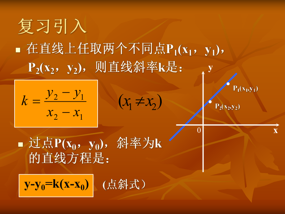 直线方程的两点式和一般式-共18张课件.ppt_第2页