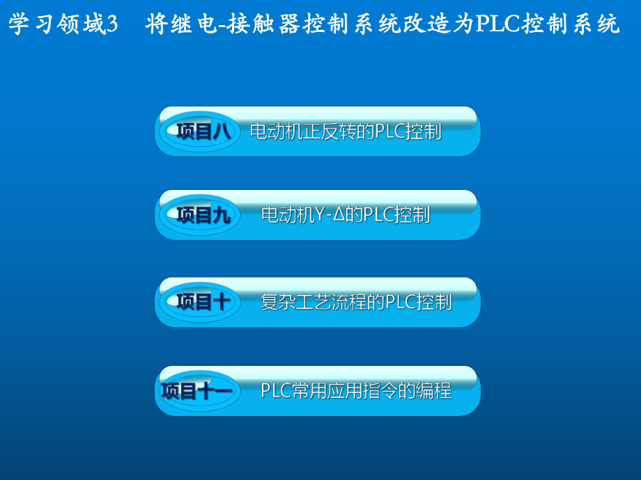 现代电气控制技术3-将继电-接触器控制系统改造为PLC控制系统课件.pptx_第1页