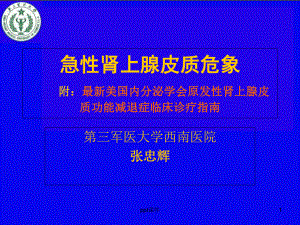 肾上腺危象-课件.ppt