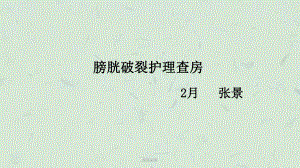 膀胱破裂课件.ppt