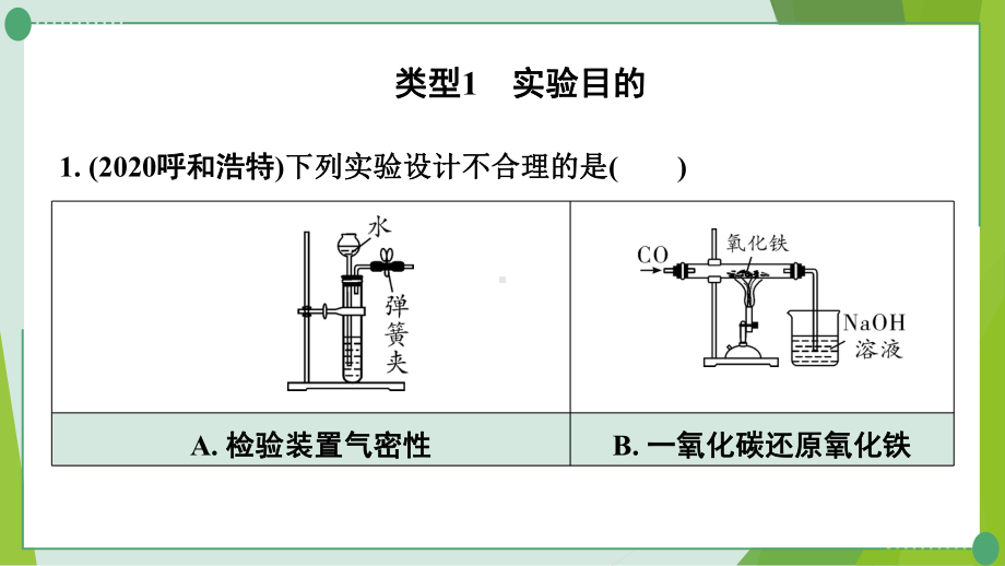 中考化学二轮复习专题4实验方案的设计与评价课件.pptx_第2页