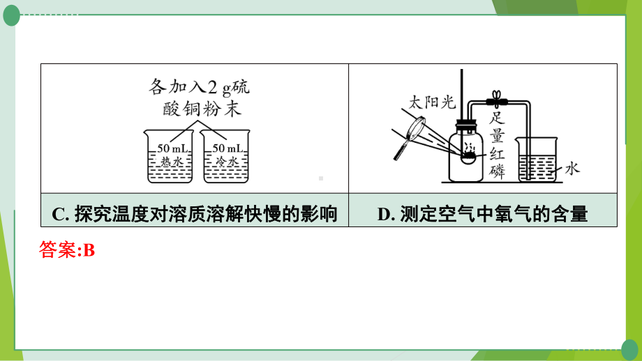 中考化学二轮复习专题4实验方案的设计与评价课件.pptx_第3页